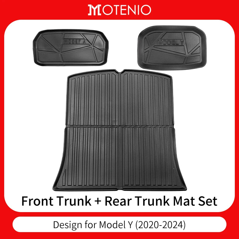 Model Y Floor Mat Set Trunk Liner Waterproof TPE Mats