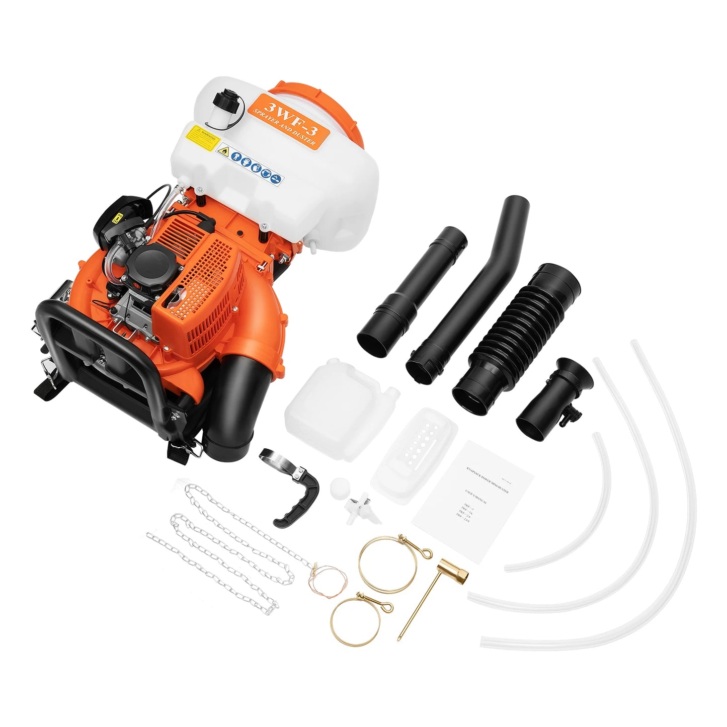 Backpack Sprayer Gas Powered 2-Stroke Motor 41.5cc