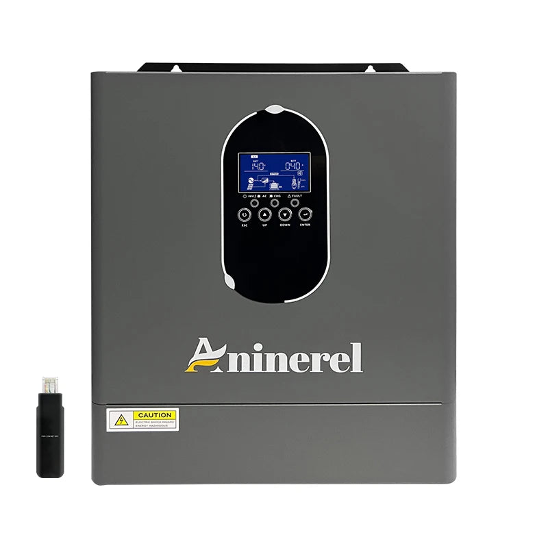 Aninerel LiFePO4 Battery And Hybrid Solar Inverter System