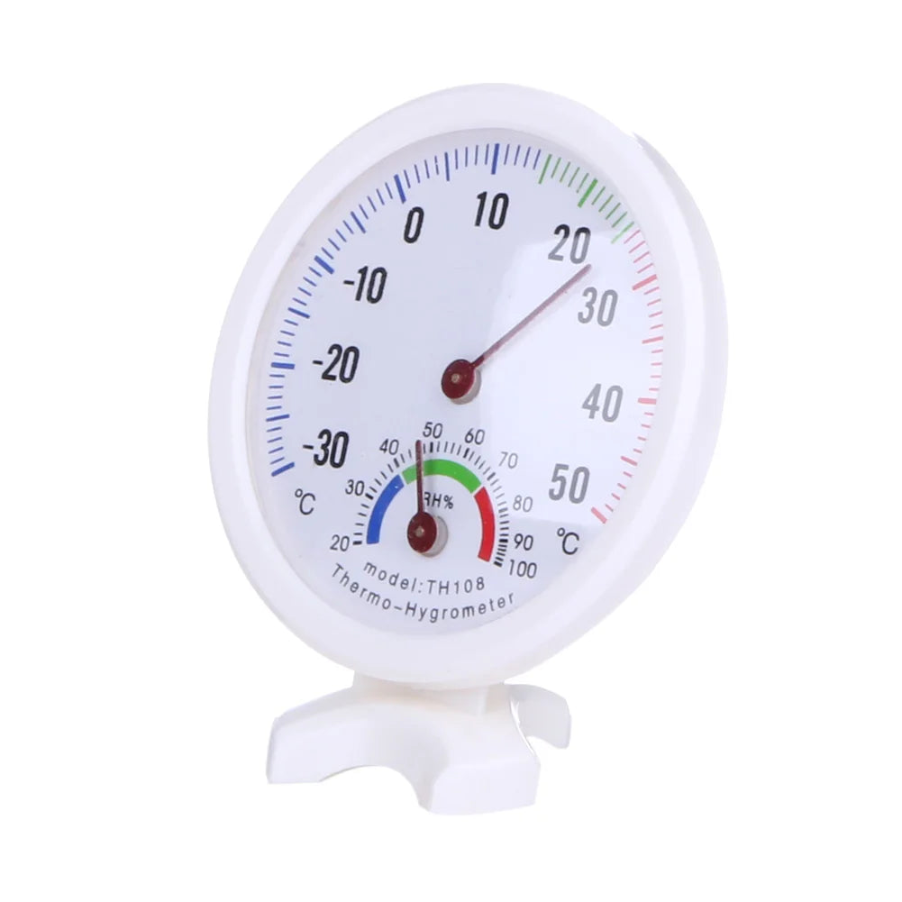 Thermometer Hygrometer Mini Bell Shaped Analog Hygrometer Easy To Read Humidity Watch Accurate Positioning for Gardens Terraces