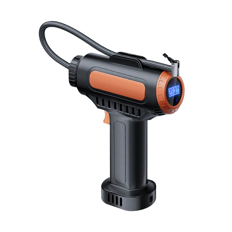 BELIBUY Portable Air Compressor 150 PSI Tyre Inflator Dual Cylinder