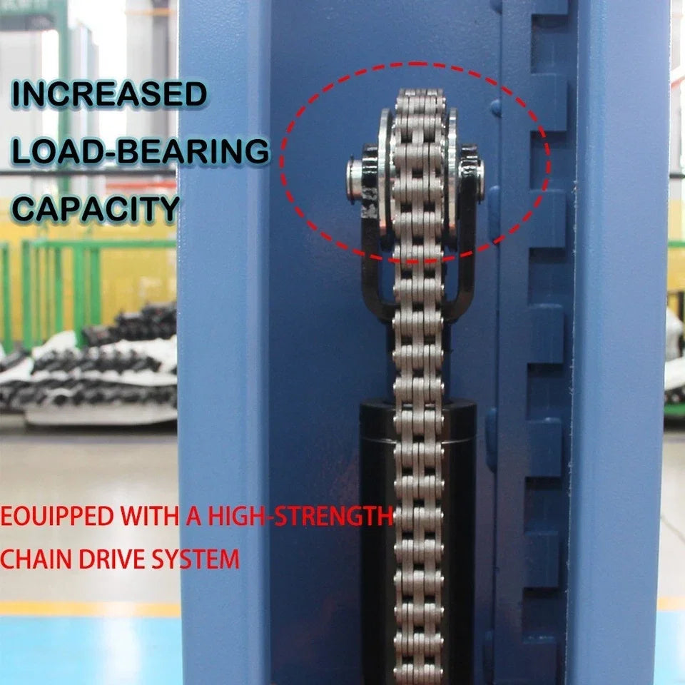 MACHPRO 8000lb 2-Post Car Lift 220V | Heavy-Duty Car Hoist, Symmetrical Arm Design, Safety Lock System, for Car Repair Workshops
