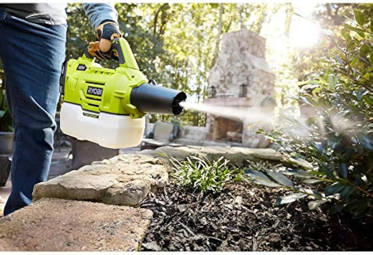 18V Cordless Mister with 2.0Ah Battery & Charger, Lightweight Portable Fogger for Garden Care