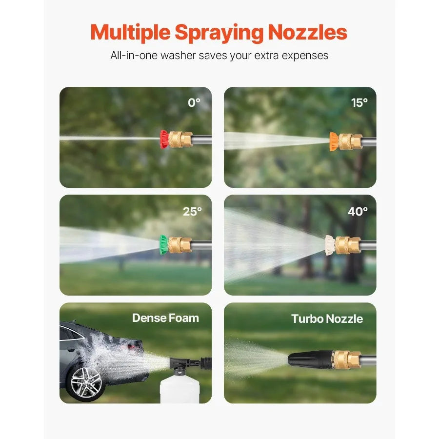 Portable Electric Pressure Washer For Efficient Outdoor Patio Cleaning