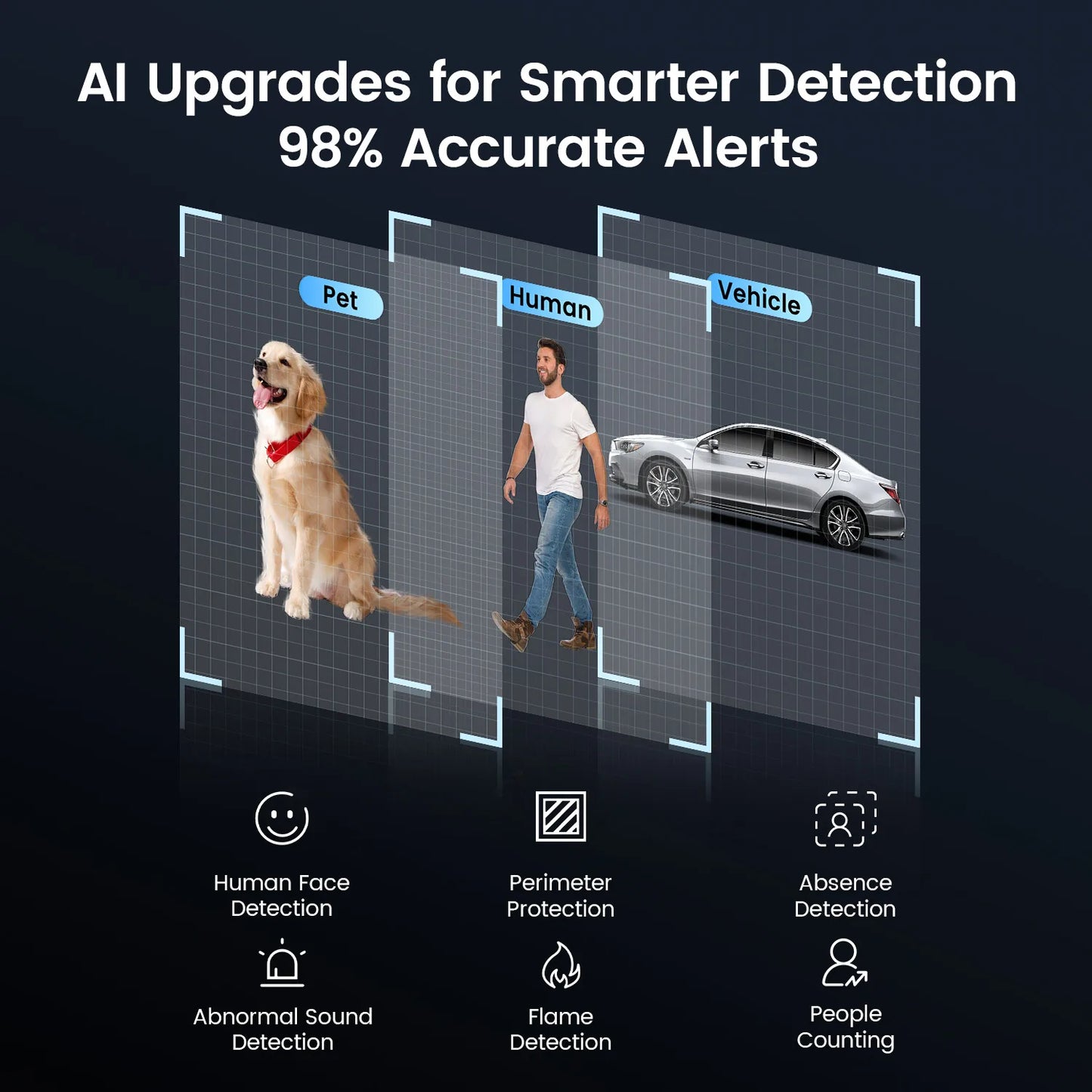ZOSI C296 8MP/5MP Wifi 6 PTZ Camera 4K HD Outdoor IP Camera AI Detection Auto Track Security Protection CCTV Video Surveillance