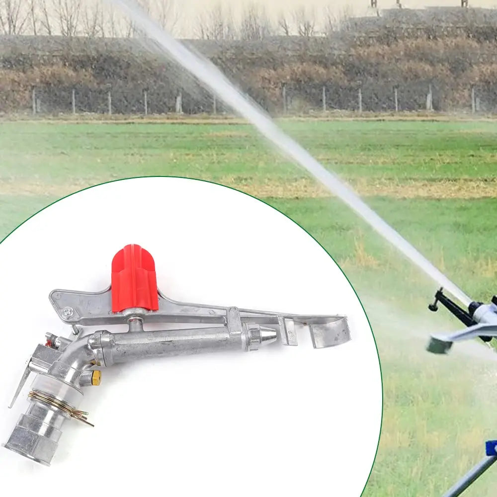 2" Agriculture Irrigation Spray Gun Sprinkler Large-Area 360 °   Adjustable Water Watering Sprinkler Spray Gun Large-Area Garden Ir