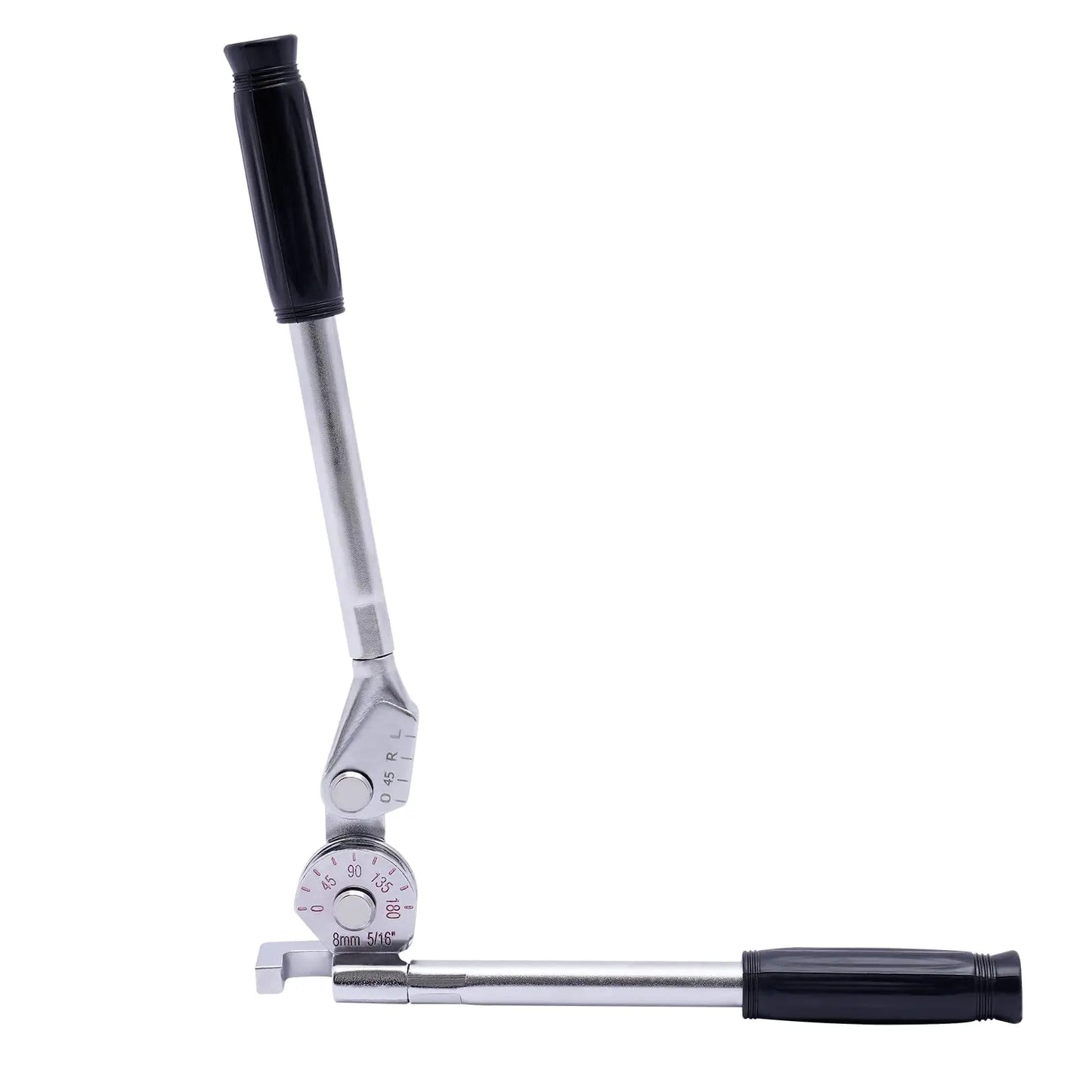 5/16'' OD Tubing Bender, 8mm Manual Tube Pipe Bender for Plumbing Refrigeration, 180 Degree Bending Angle HVAC Repair for Steel