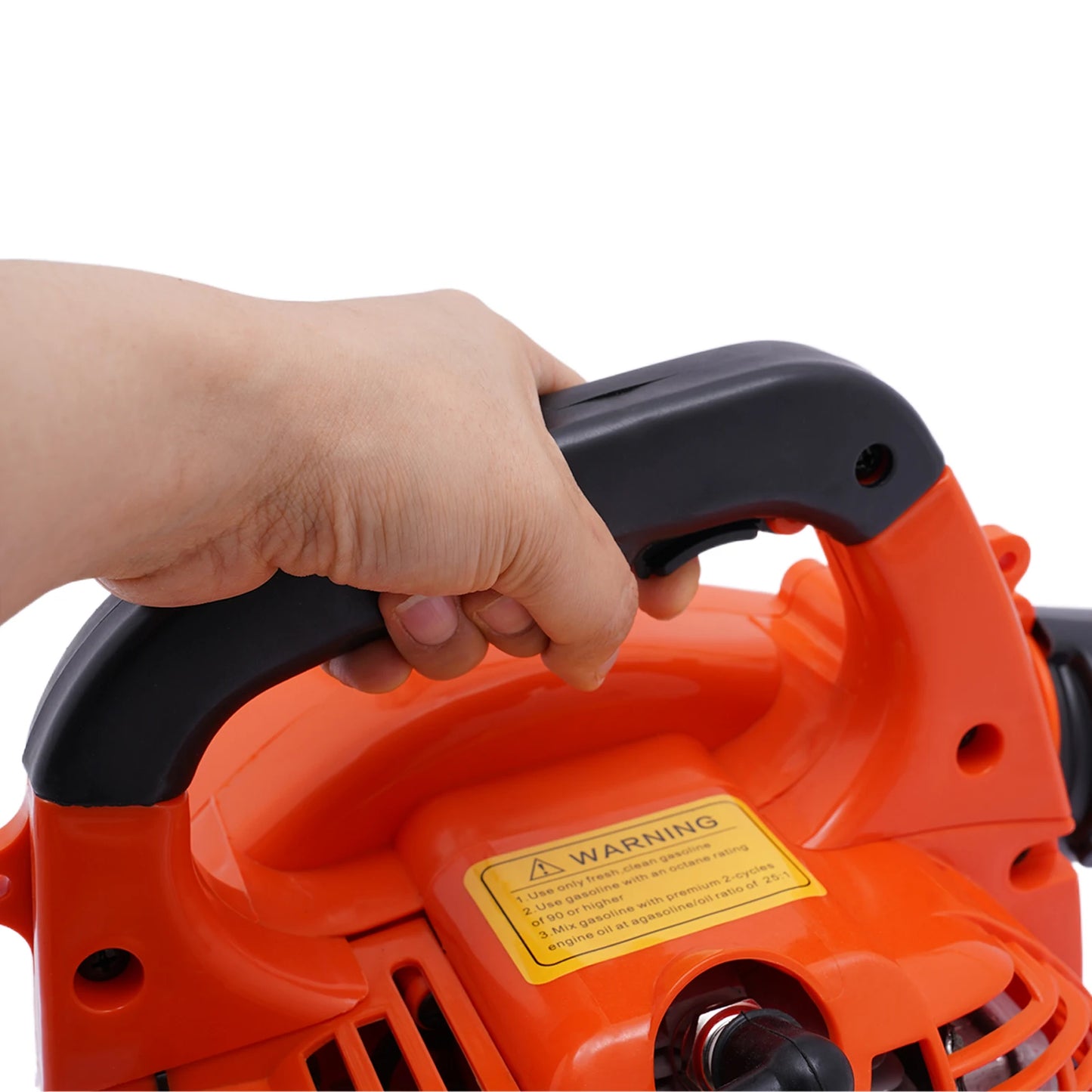 25.4CC 2-Stroke Gas Handheld Lawn Grass Leaf Blower, Grass Blower 7500rpm Duty Grass for Road Maintenance Sanitation Cleaning