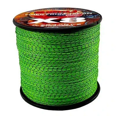 GHOTDA Braided Fishing Line Speckle PE Fishing Line 8 Strand Saltwater 18LB-78LB Fishing Wire Carp Multicolor Multifilament Line