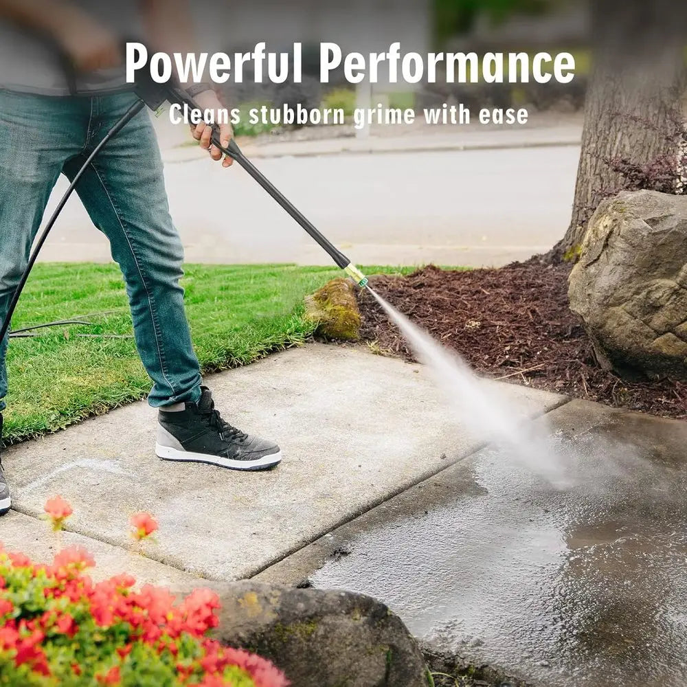 Electric Pressure Washer, 2800 Max PSI 2.4 GPM Power Washer with Telescopic Handle, Car Wash Machine with 4 Quick Connect Nozzle