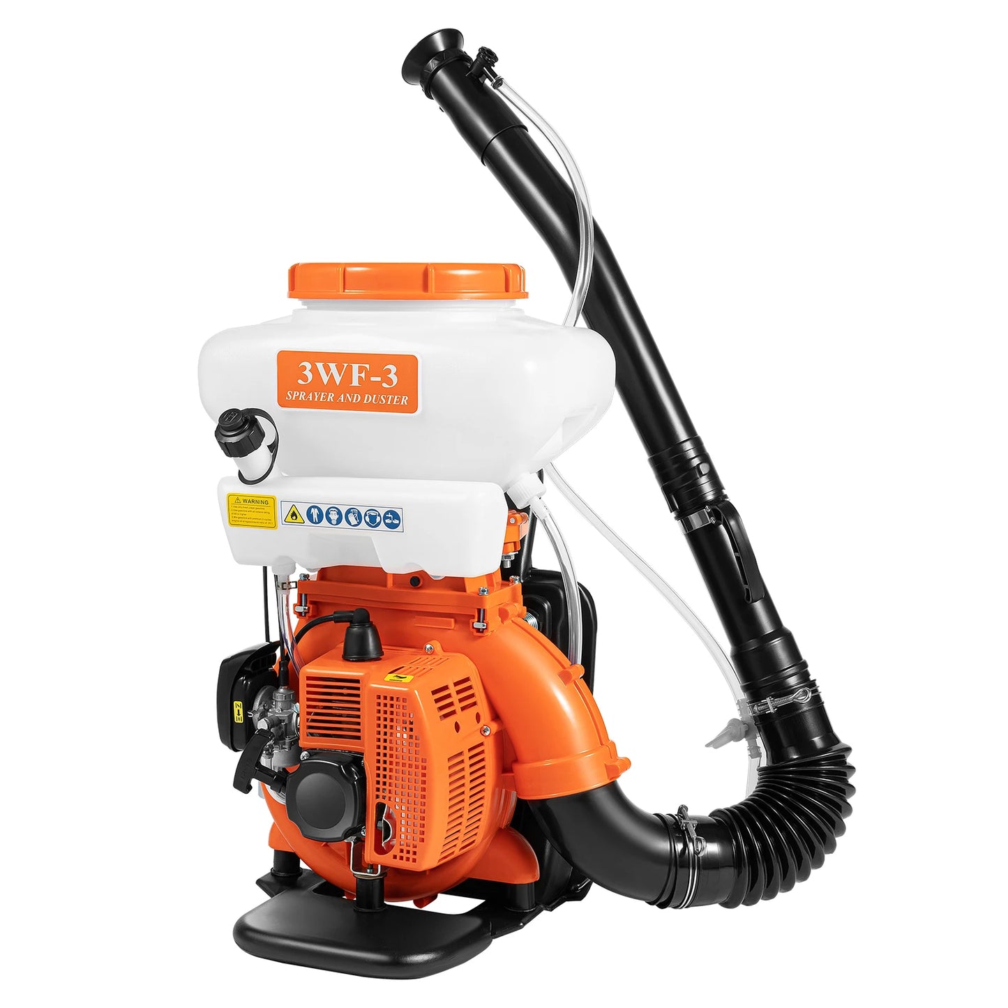 Backpack Sprayer 41.5CC 2-Stroke Gas Powered Agricultural-Mist-Duster 14L Tank for Farm Pesticide Disinfection