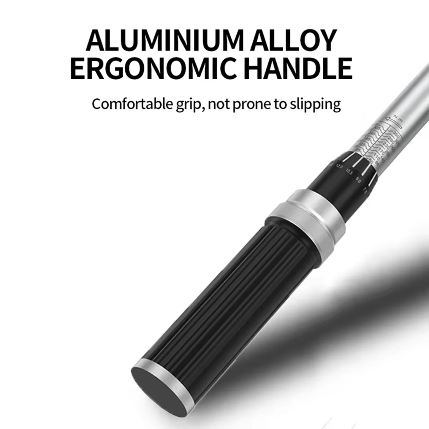 GOYOJO 3/8" Torque Wrench Square Unit Torque Wrench 5-60N.m / 44.26 -531.06 lb-in Pro Torque Wrench Professional Bicycle Auto Repair Tool Chassis Component, &Engine Repair