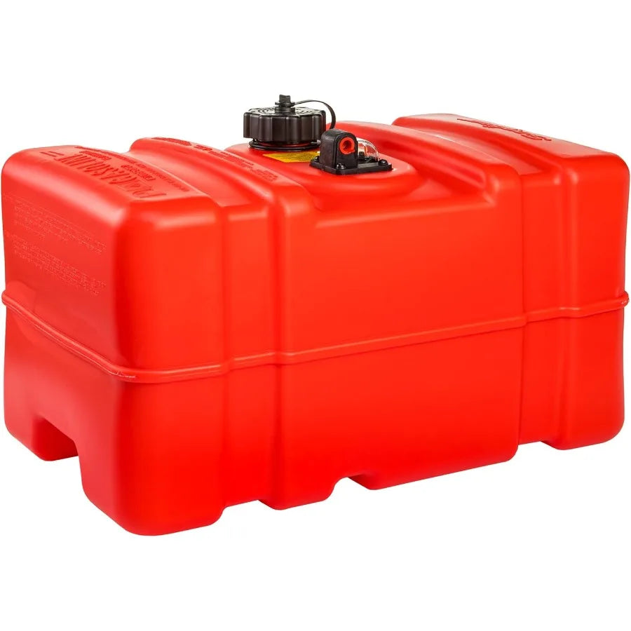 Scepter Portable Marine Gas Can with 2-Way Vented Cap and Fuel Gauge