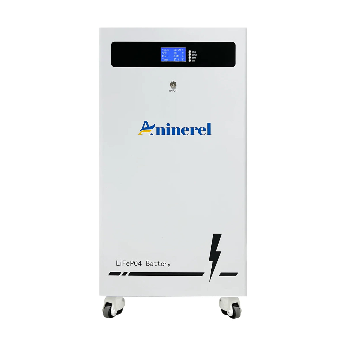 Aninerel LiFePO4 Battery And Hybrid Solar Inverter System