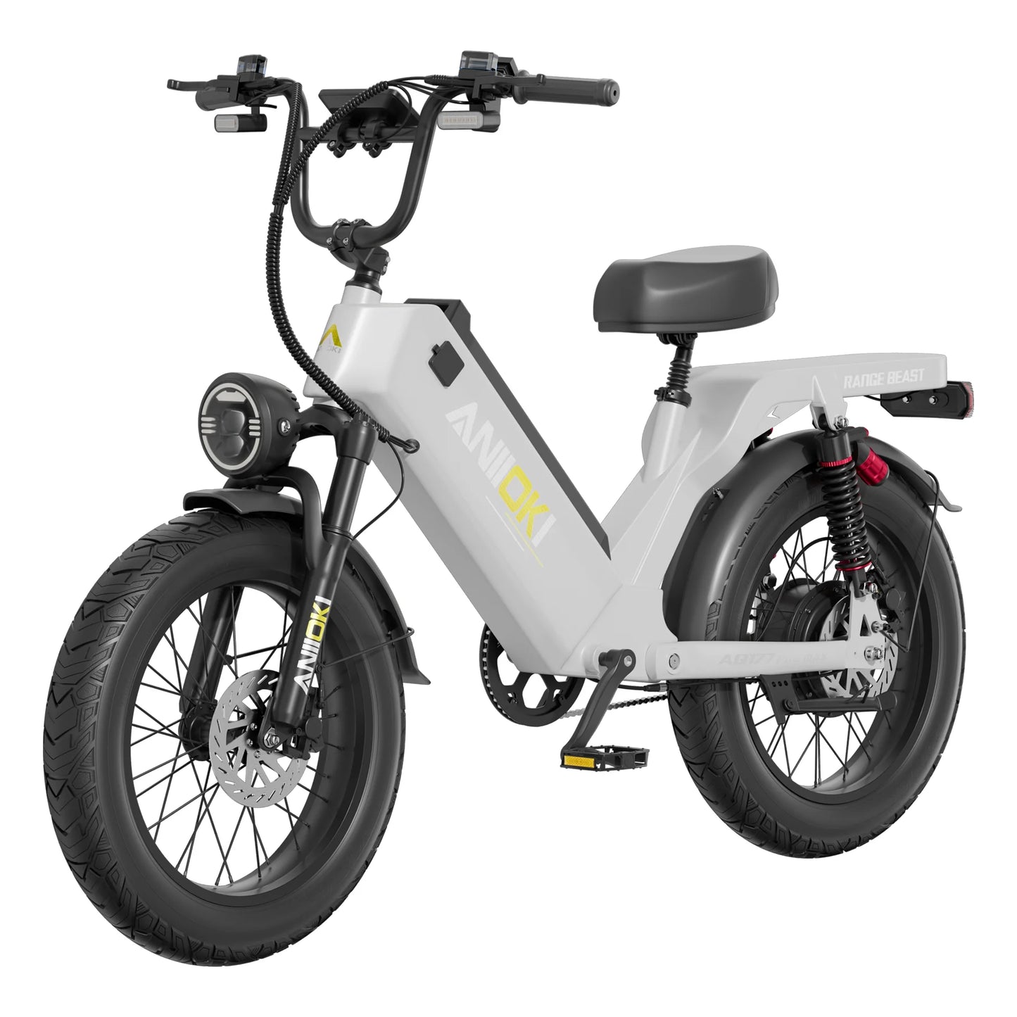 Aniioki E-Bike 2800 Dual Motor Electric Bike 52V 70AH AQ177 Pro Max Electric Bicycle Adult E-Bike