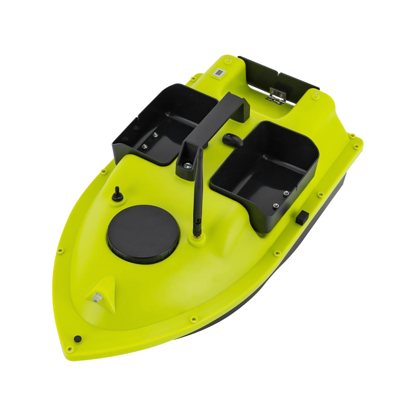 Rechargeable GPS Fishing Bait Boat with 2 Batteries 16 Positioning Points 2kg Load Bait Boat