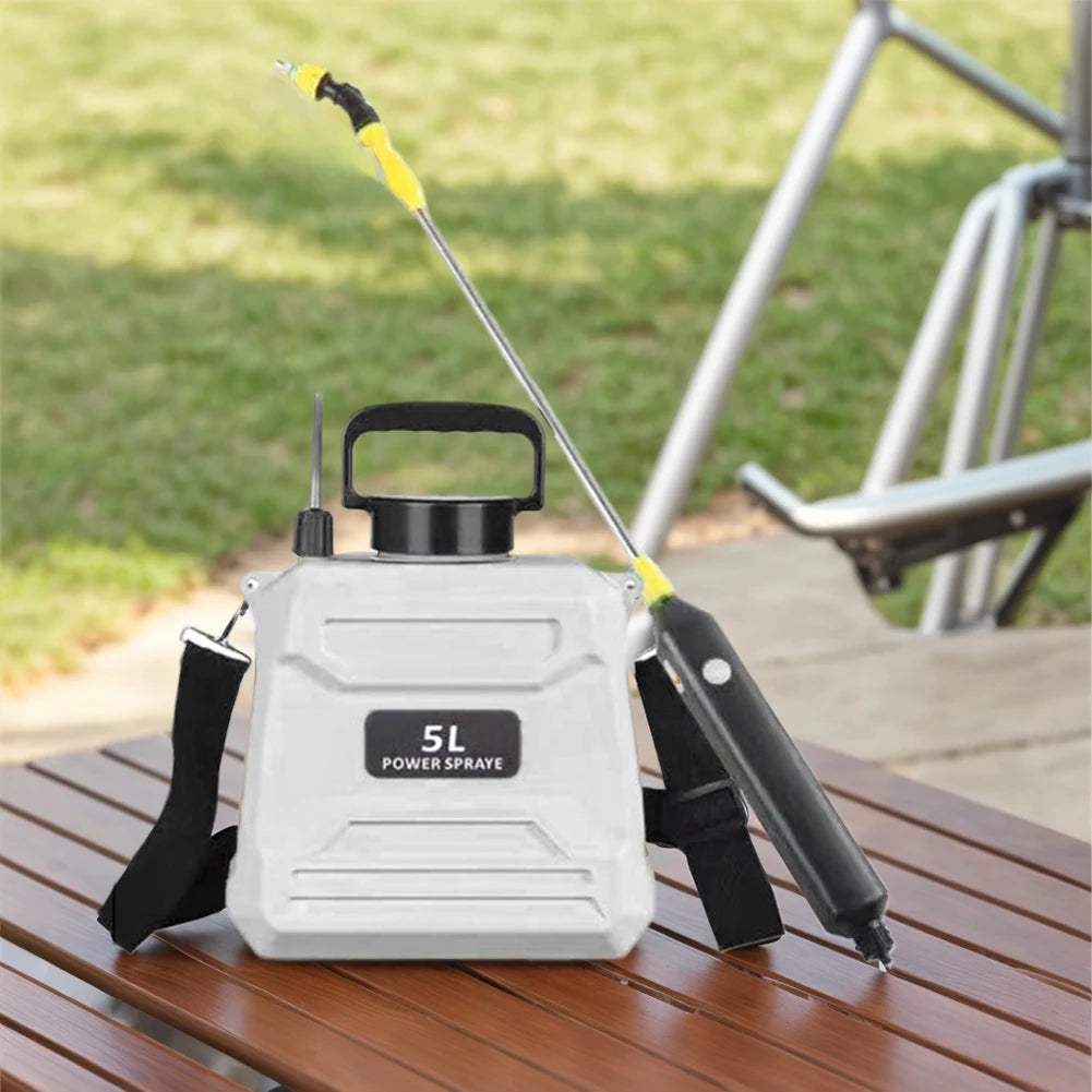 5L Shoulder Pesticide Sprayer Automatic Sprayer Bottle Multi-Function Garden Water Sprayer Lawn Sprinkler for Lawn Garden Weed