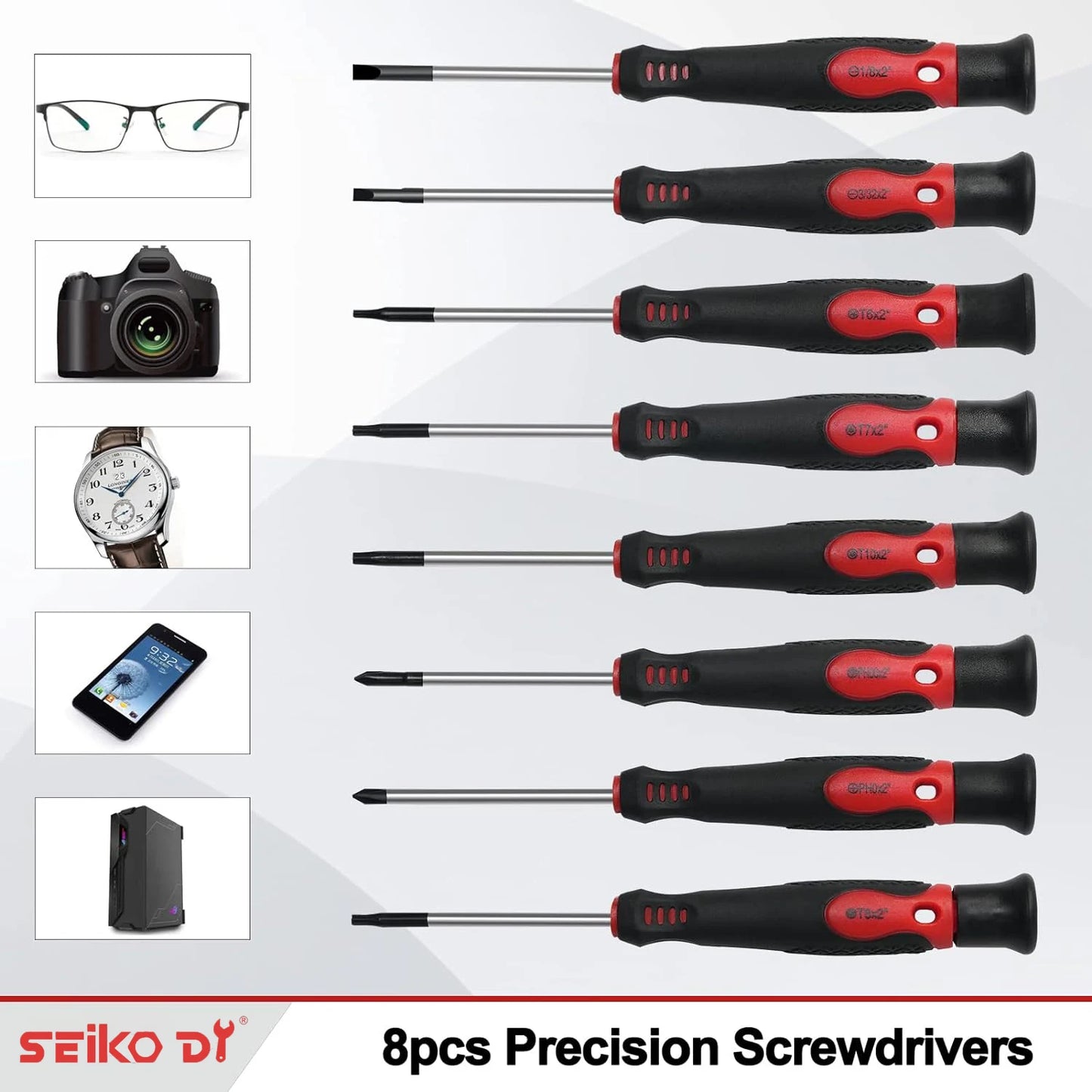 118pcs CR-V Screwdriver Set Magnetic Tips with Stand Precision Bits Hex Nut Drivers for Electronics Auto Home Repair Tool Kit