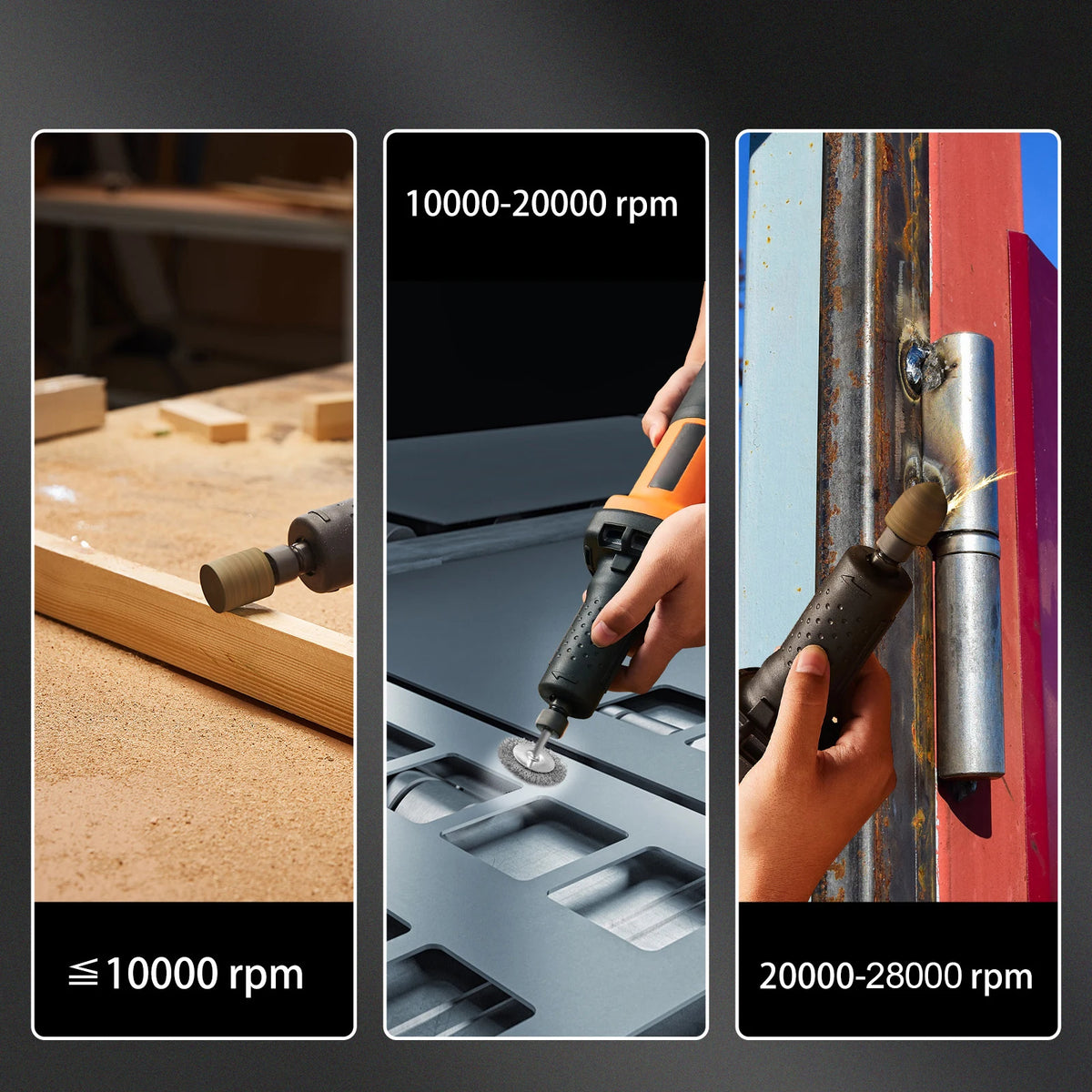 SucceBuy Variable Speed Die Grinder For Polishing And Sanding