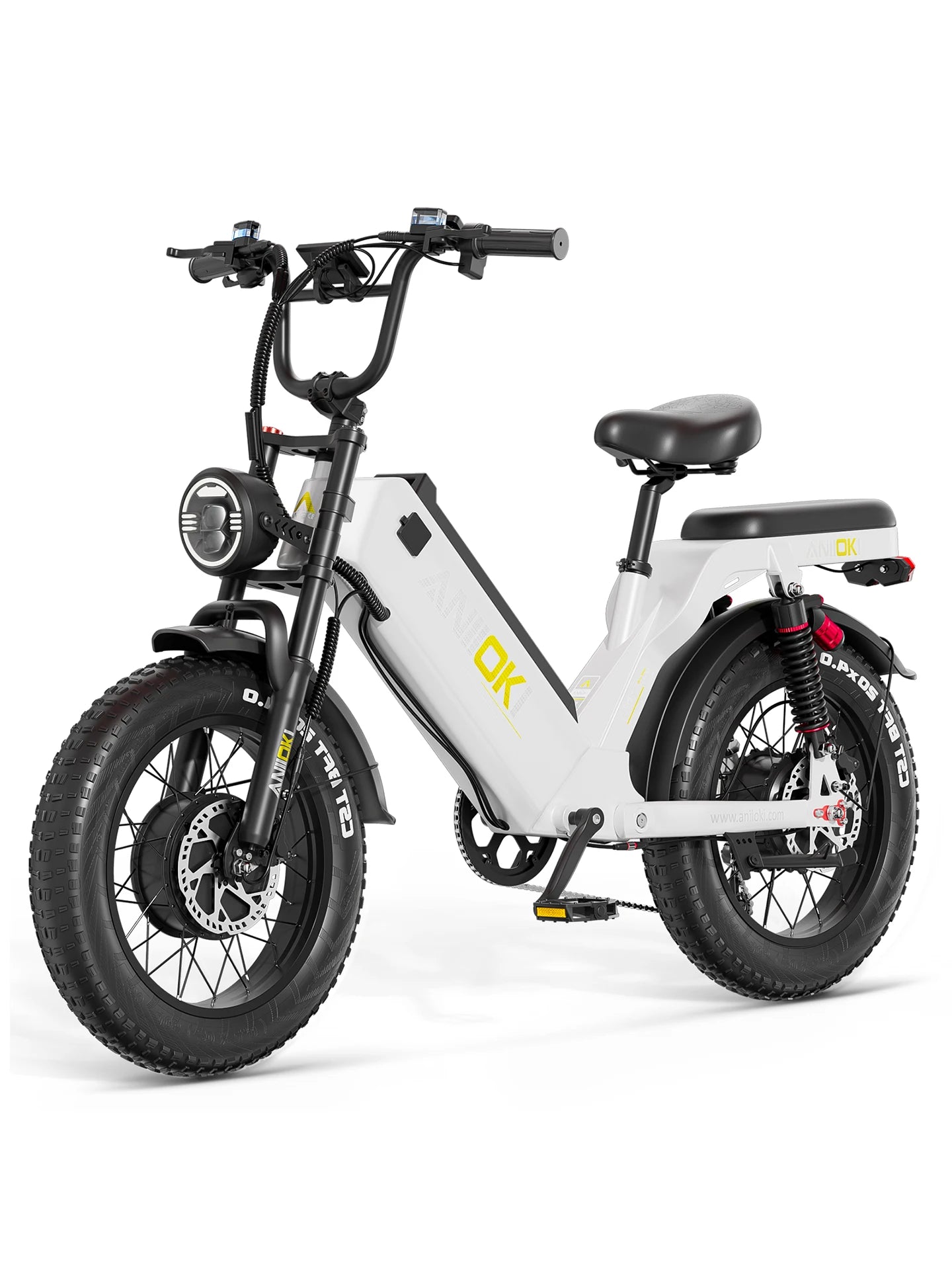 Aniioki E-Bike 2800 Dual Motor Electric Bike 52V 70AH AQ177 Pro Max Electric Bicycle Adult E-Bike