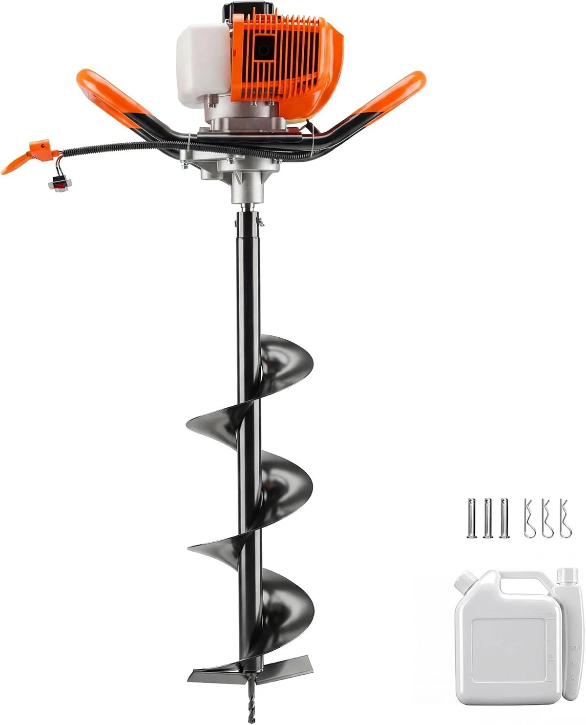 Gas Powered Earth Auger for Post Hole Digging and Landscaping