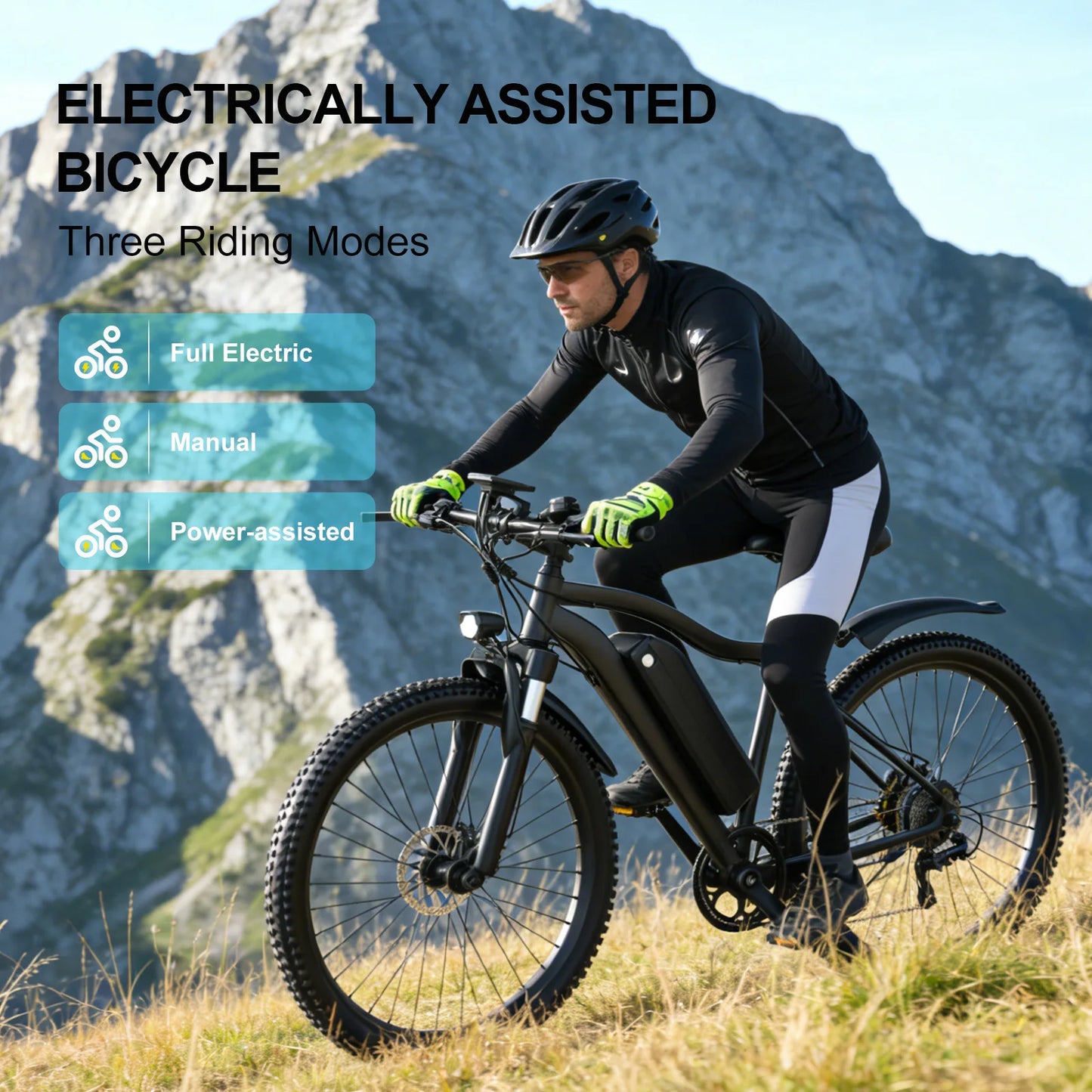 Toofly Mountain Ebike 500W With 48V Removable Battery