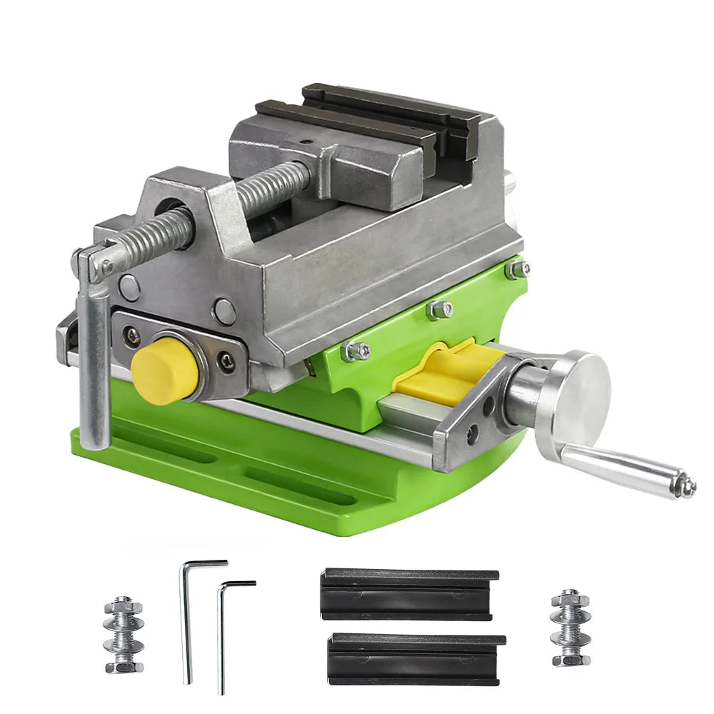 Allsome Cross Slide Drill Press Vise for Benchtop Drilling Jobs