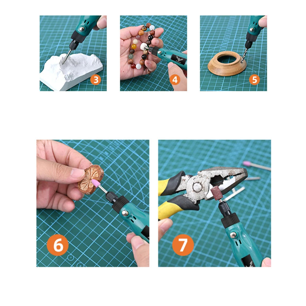 Portable USB Rechargeable Multi Function Electric Grinder