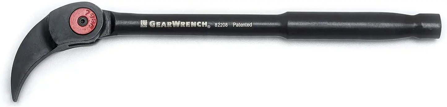 3-Piece Pry Bar Set with 8", 10", and 16" Sizes for Professional Use in Tight Spaces