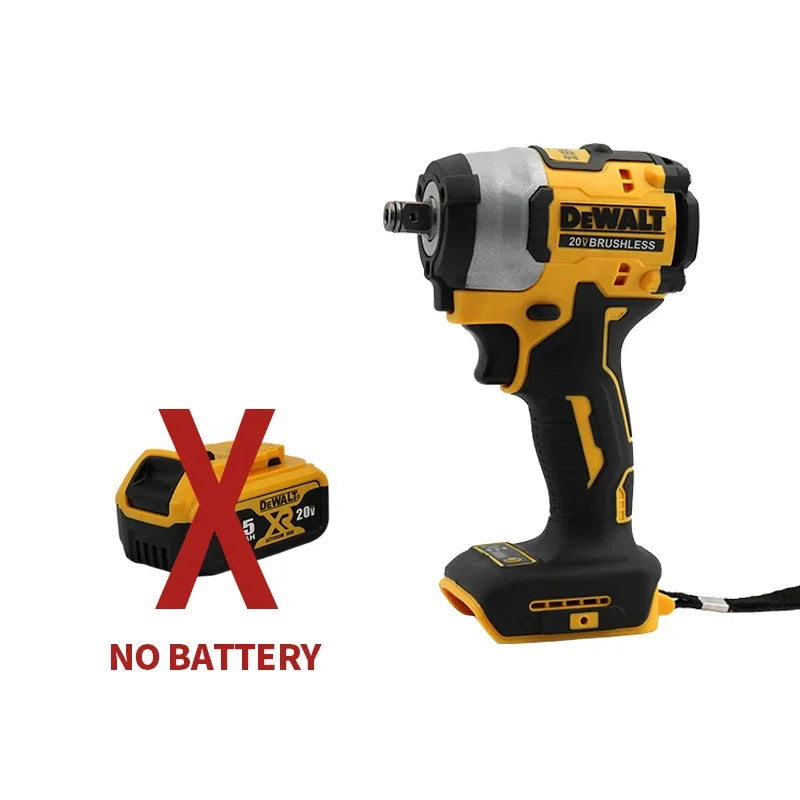 DEWALT 20V DCF922 Brushless Cordless Impact Wrench 406NM LED Light Variable Speed Rechargeable Electric Wrench Tool Only