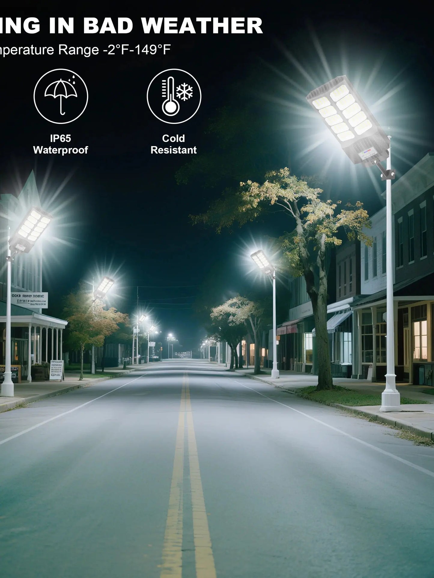 4-Pack Solar LED Street Lights, Motion Sensor & Remote Control, Dusk to Dawn Auto Light Control with 3 Adjustable Brightness Modes, IP65 Waterproof Outdoor Lamp, Ideal for Yard, Patio, Garage, Basketball Court, Walkway, Parki