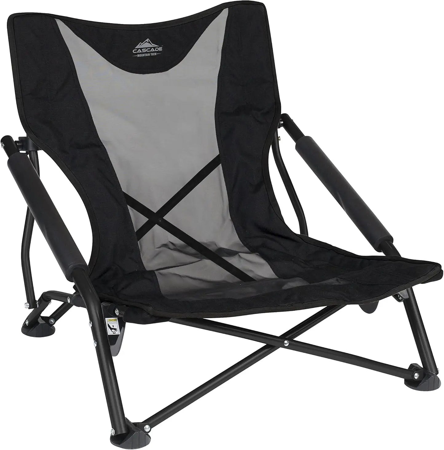 Folding camp chair ideal for camping beach picnics barbecues and outdoor sporting events includes carry bag