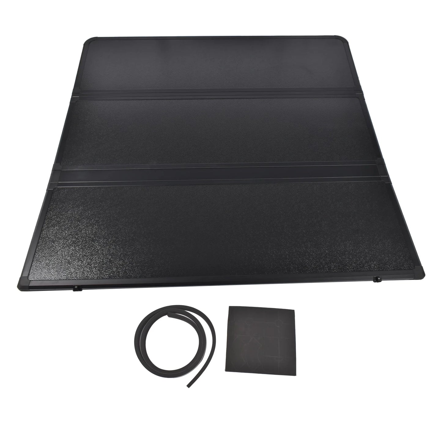 AP03 Hard 3-fold Truck Bed Tonneau Cover Black Matte Texture for Ford Ranger 2019-2026