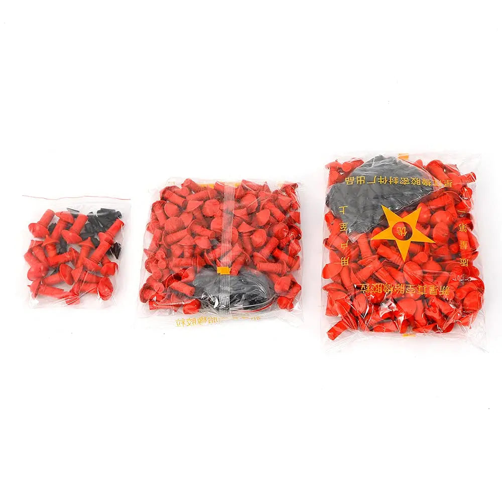 Tire Repair Kit with 85 Mushroom Plugs, Tubeless Tire Puncture Repair Kit Universal Tire Repair Tools for Tire Punctures and Flat Tires