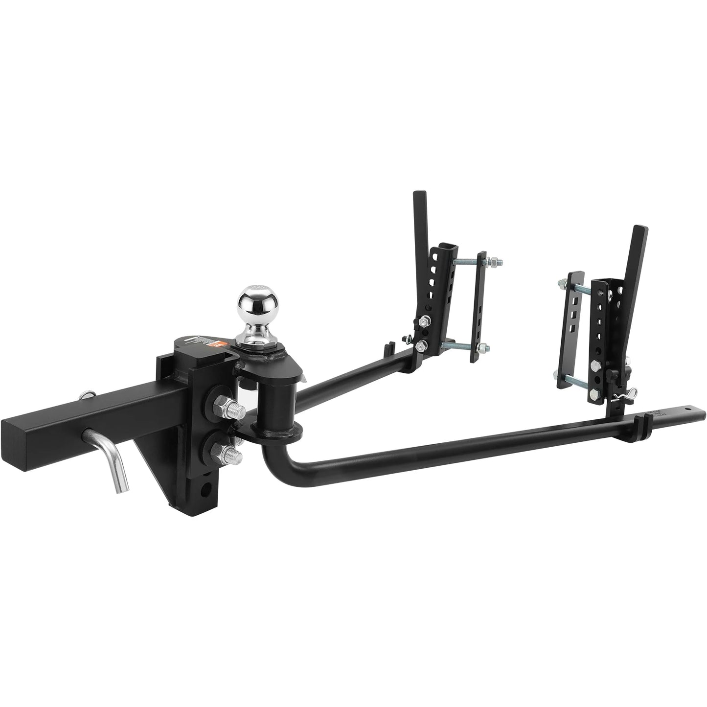 SucceBuy 1000/1500 lbs Distribution Hitch Load Leveling 4 Towing Tongue Distributing Hitches Kit with Sway Control for Trailer