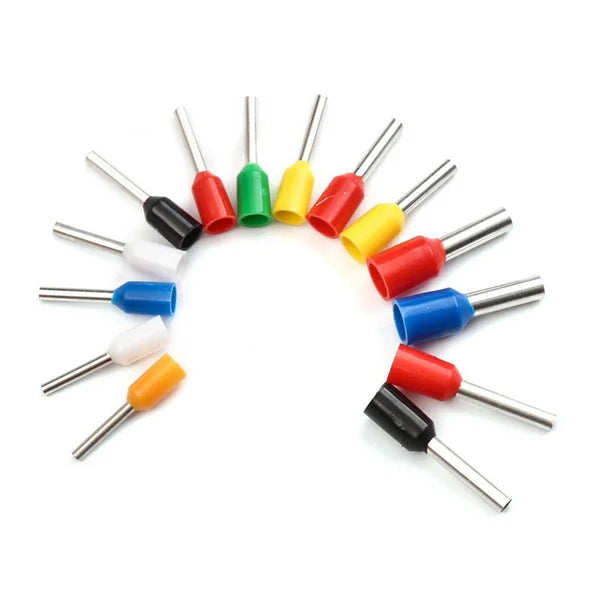 400-2120 Pcs Insulated Cord Pin End Terminal Bootlace Ferrules Kit Electrical Wire Copper Set VE Tubular Crimp Terminals Kit