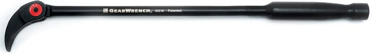 3-Piece Pry Bar Set with 8", 10", and 16" Sizes for Professional Use in Tight Spaces