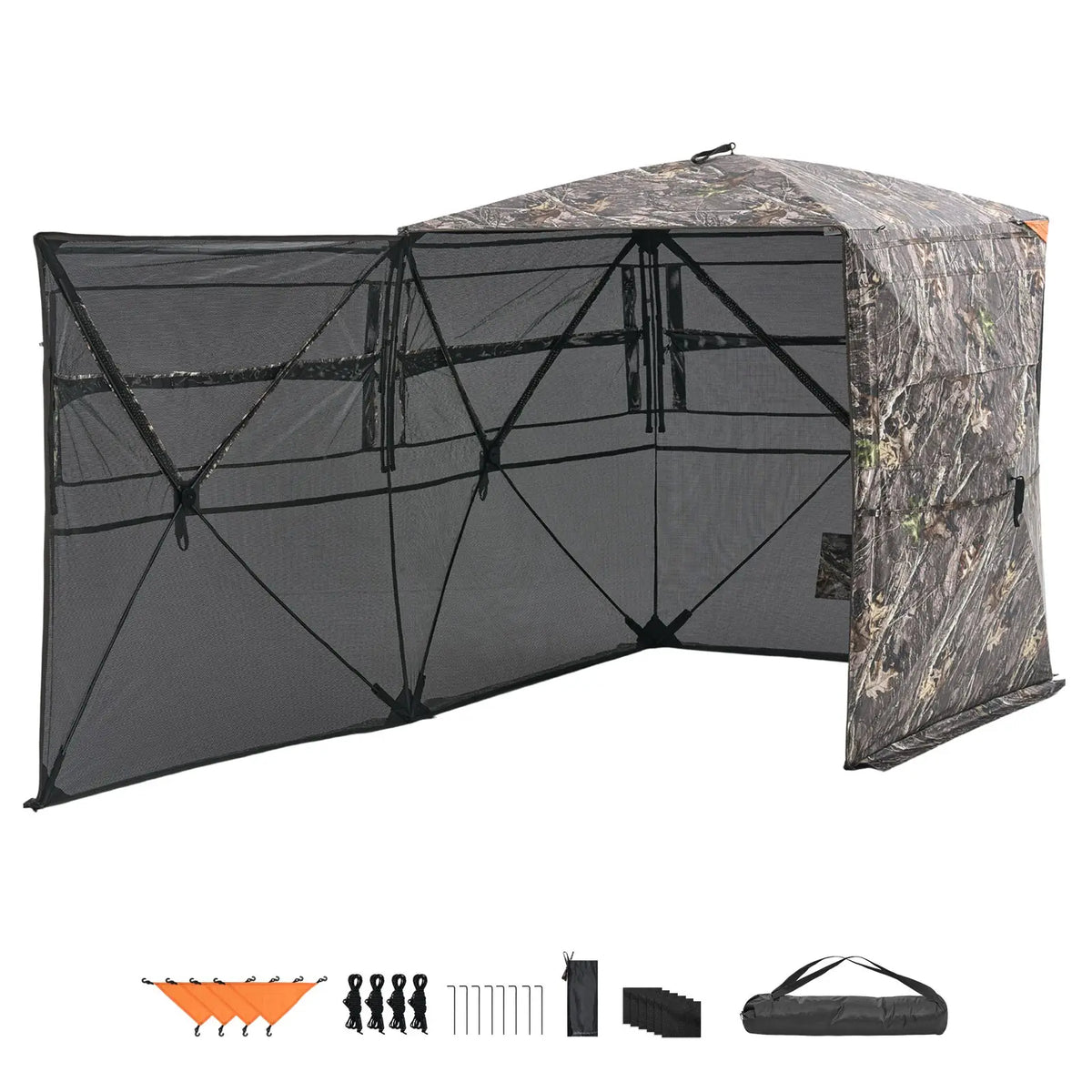 SucceBuy See Through Hunting Blind With Silent Door And Window