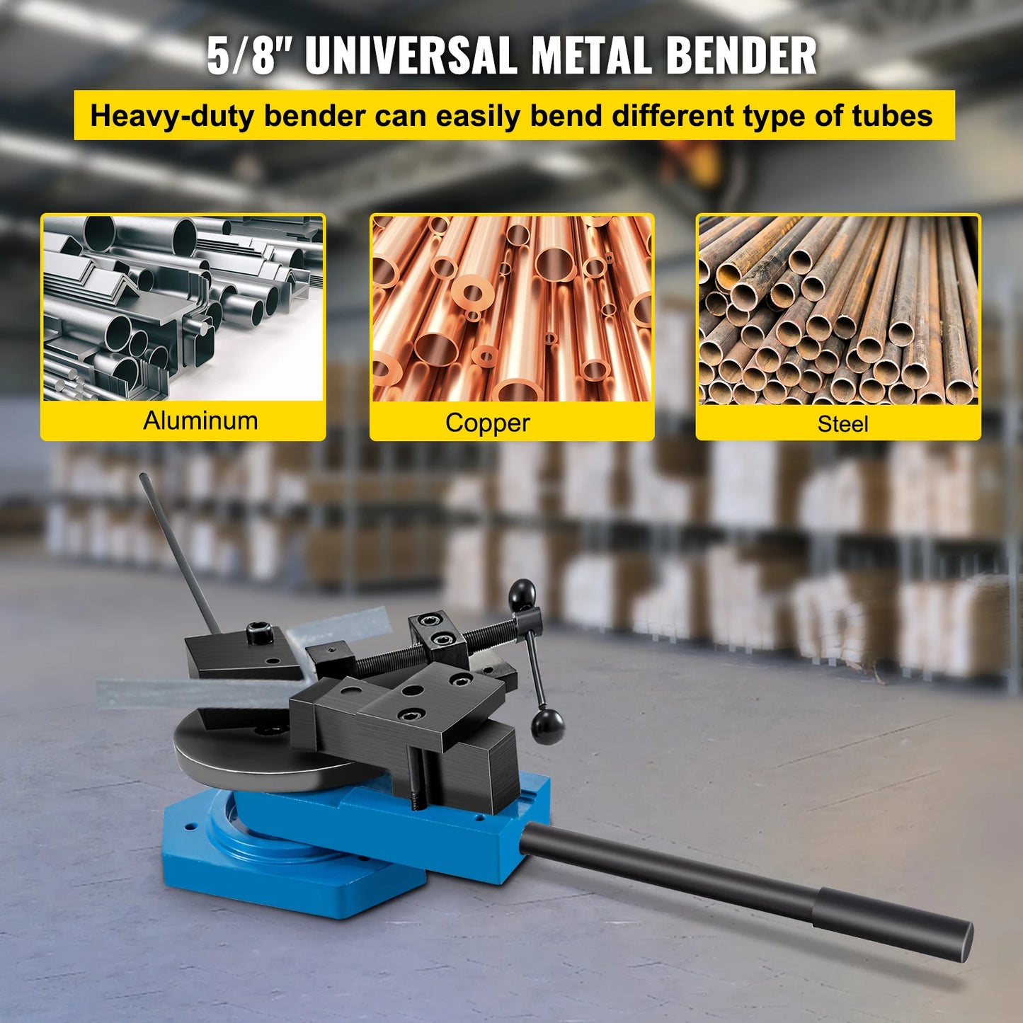 SucceBuy Universal Metal Bender SBG-40 Multifunction Spiral Steel Plate Round Square Flat Bar Bending Tool for Metal Production