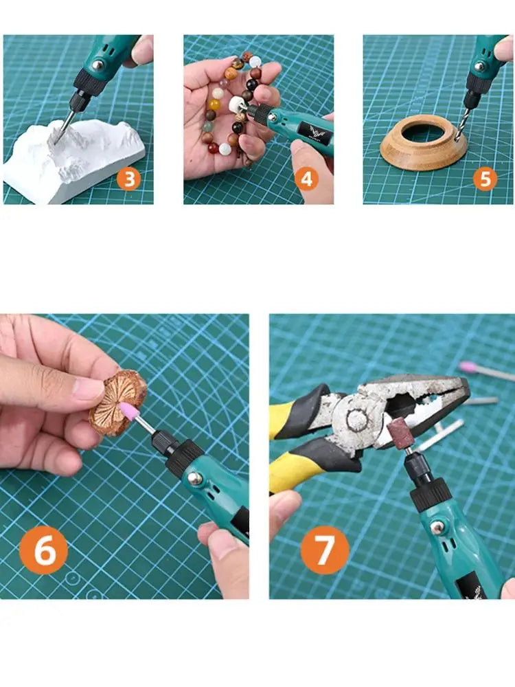 Portable USB Rechargeable Multi Function Electric Grinder