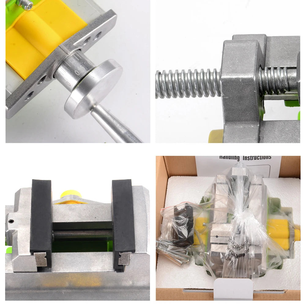 Allsome Cross Slide Drill Press Vise for Benchtop Drilling Jobs