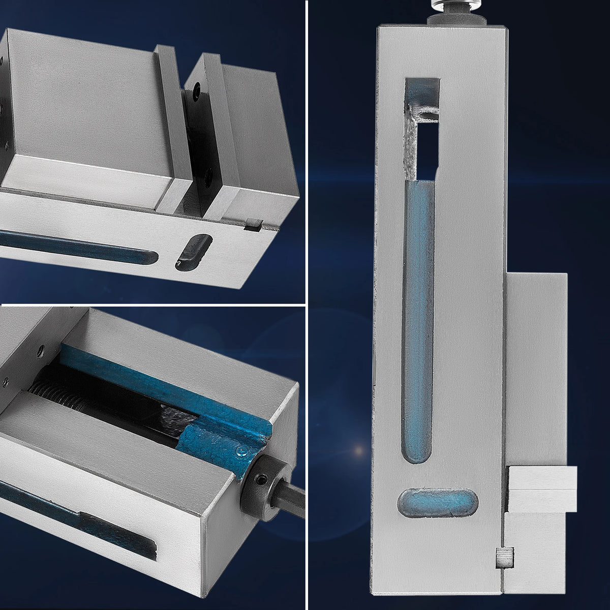 SucceBuy Milling Machine Bench Vise With 19KN Clamping Force