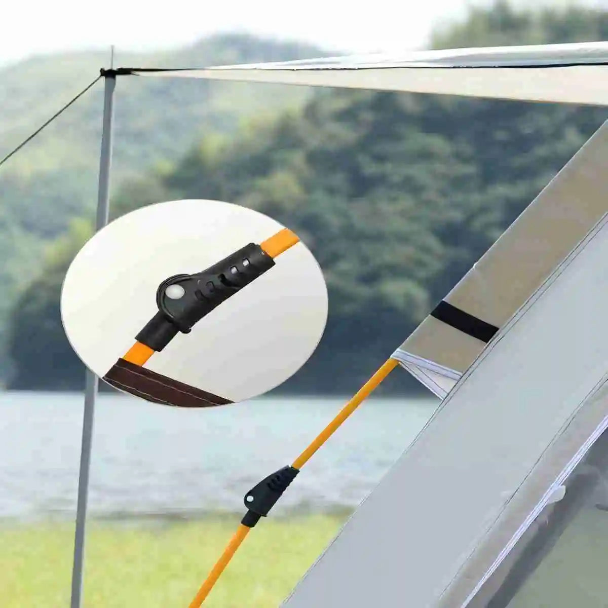 Pakicetus Automatic Camping Tent with Sunshade and Dual Doors