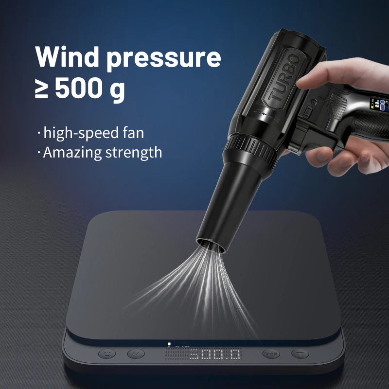 40MM  Brushless Powerful  Blower Wind Speed 500g Air Duster Turbo FanAirVacuum Cleaner for Car/Keyboard/PC/Home Multi-functiona