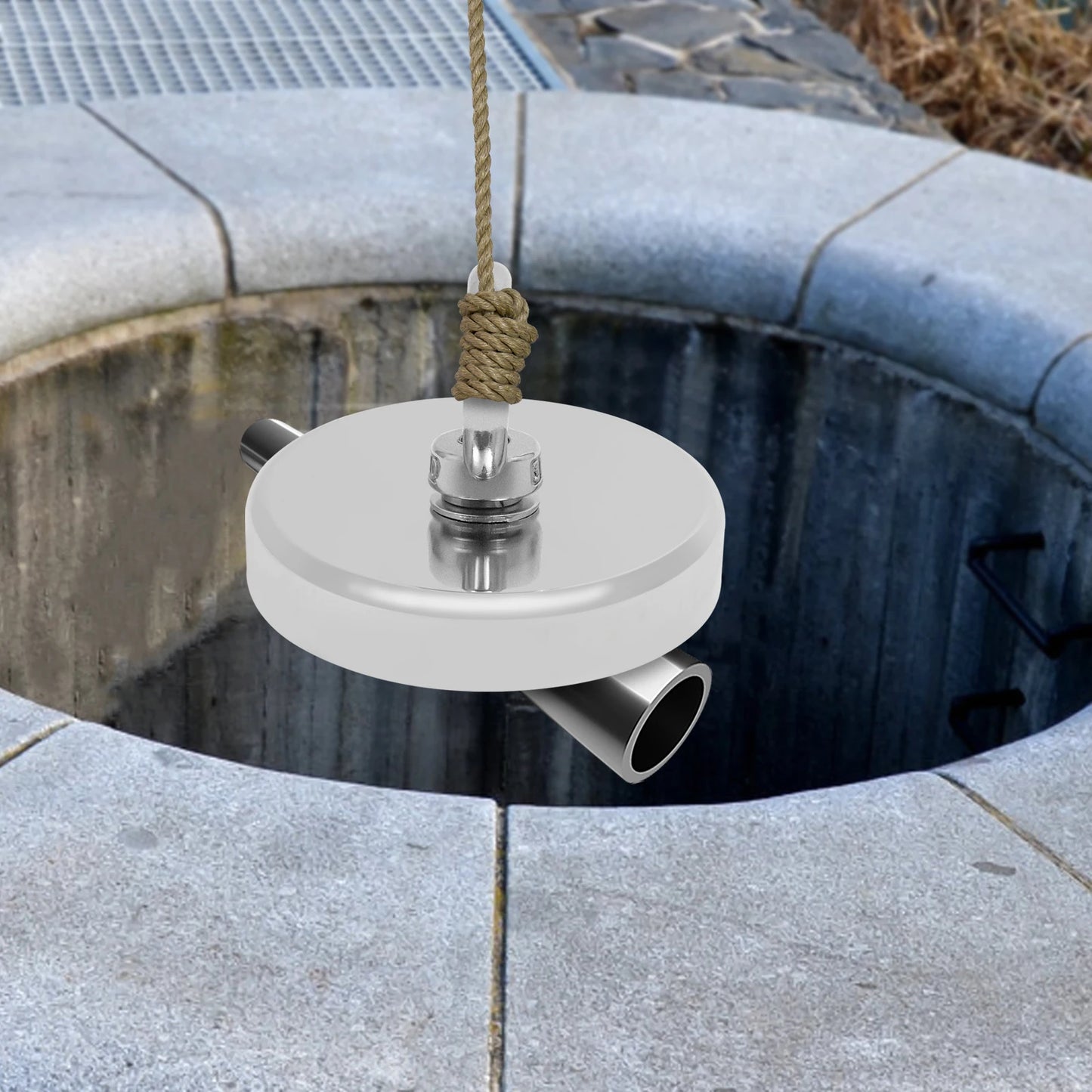 300kg/661 Lbs Fishing Magnet, Heavy Duty Magnet, Powerful Fishing Magnet for Lake, River, And Beach Exploration. ﻿