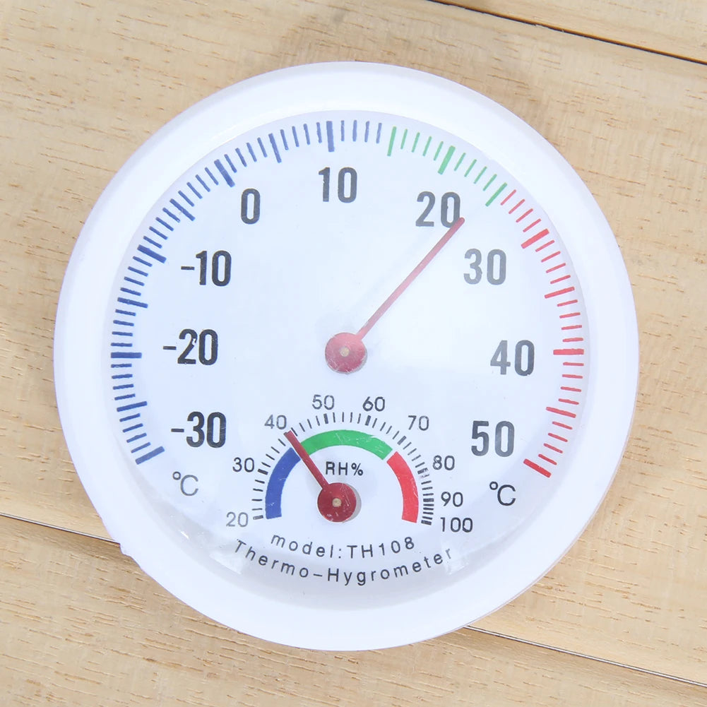 Thermometer Hygrometer Mini Bell Shaped Analog Hygrometer Easy To Read Humidity Watch Accurate Positioning for Gardens Terraces