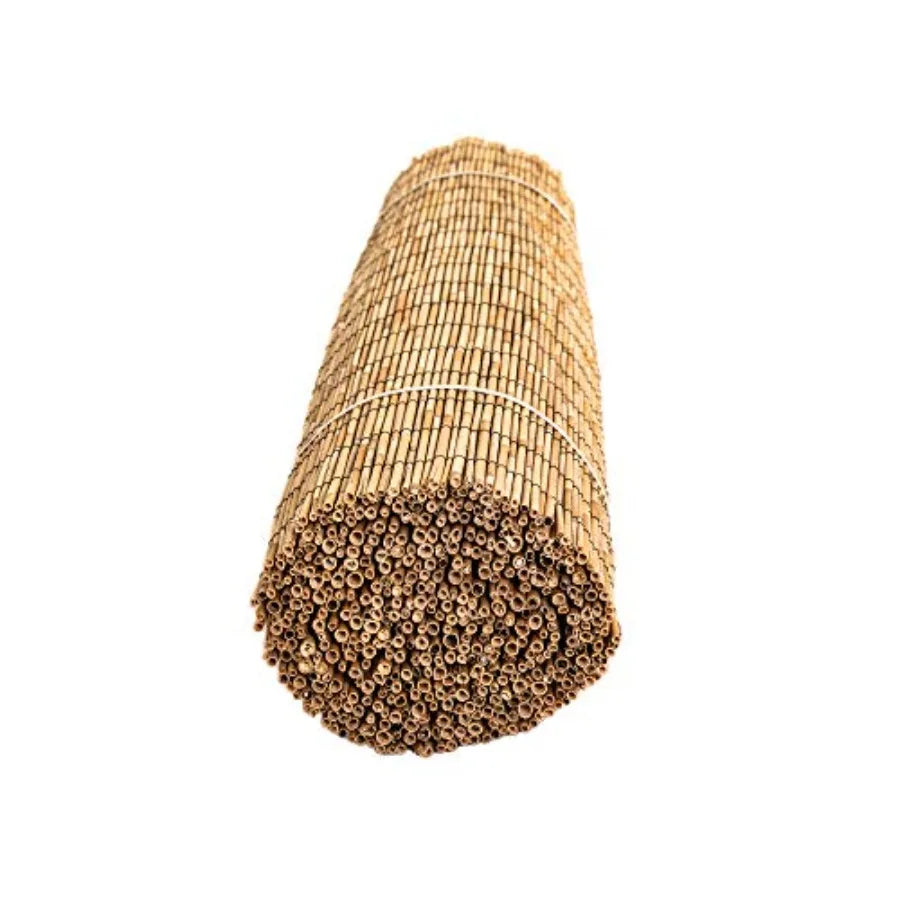 Natural Reed Bamboo Privacy Screen Fence for Garden and Backyard