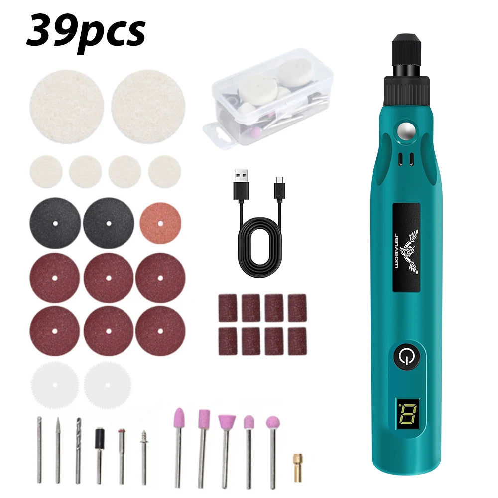 Portable USB Rechargeable Multi Function Electric Grinder