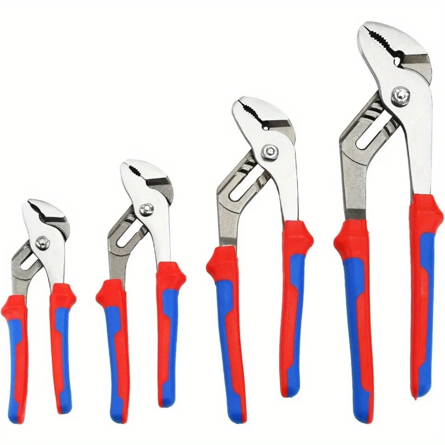 Adjustable Groove Joint Pliers Set for Plumbing and Home Repairs