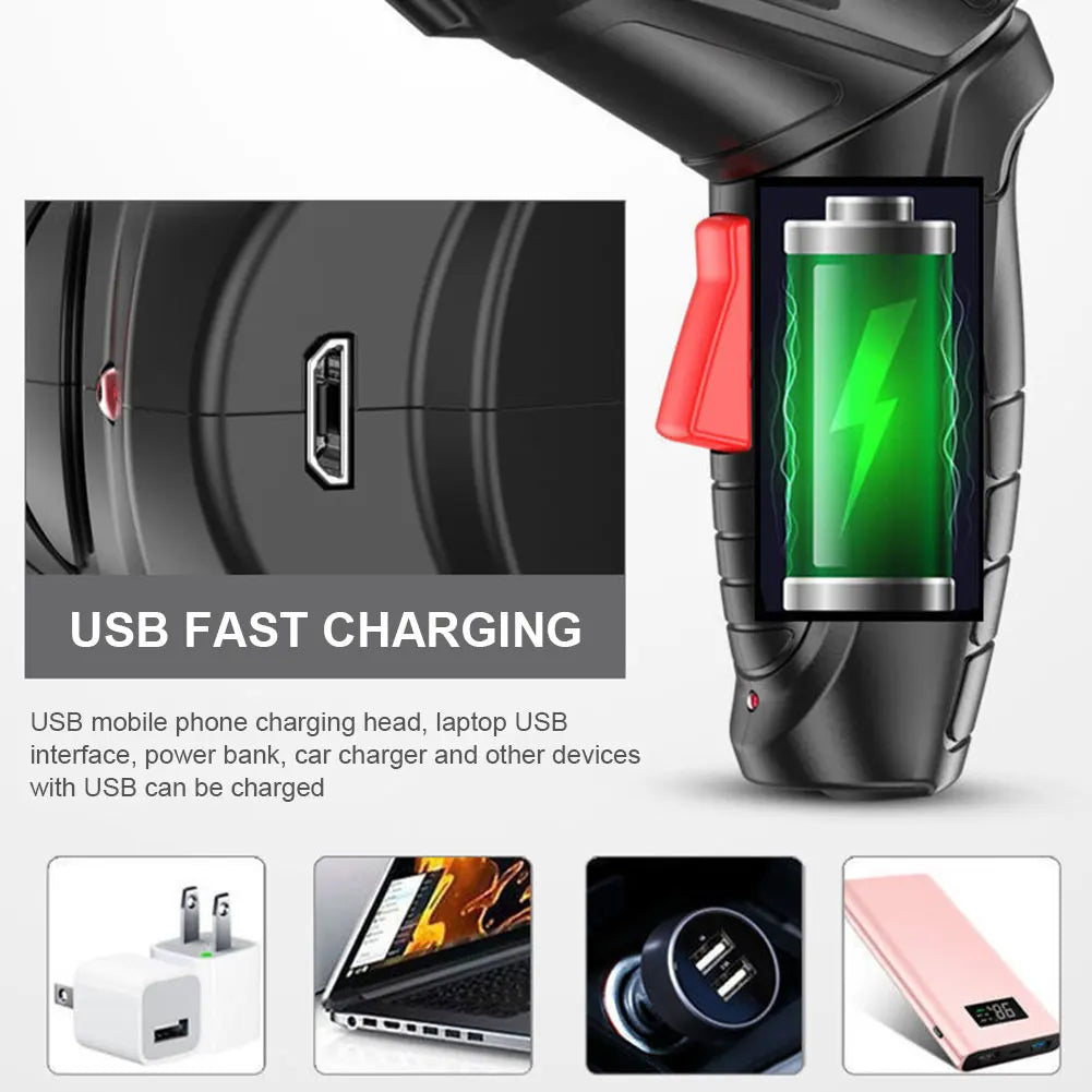 3.6V Electric Screw Driver Rechargeable Household Electric Drill LED Lighting Electric Power Screwdriver Set Portable Power Tool